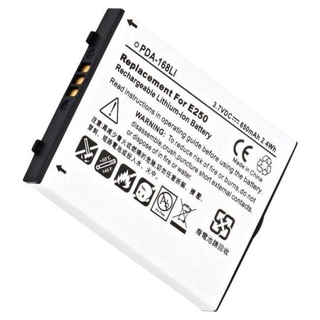 ULTRALAST Ultralast PDA-168LI 3.7 V & 650 mAh Sansa E250 Replacement Battery for SanDisk 54-57-00046; Interstate-LIT0181 PDA-168LI